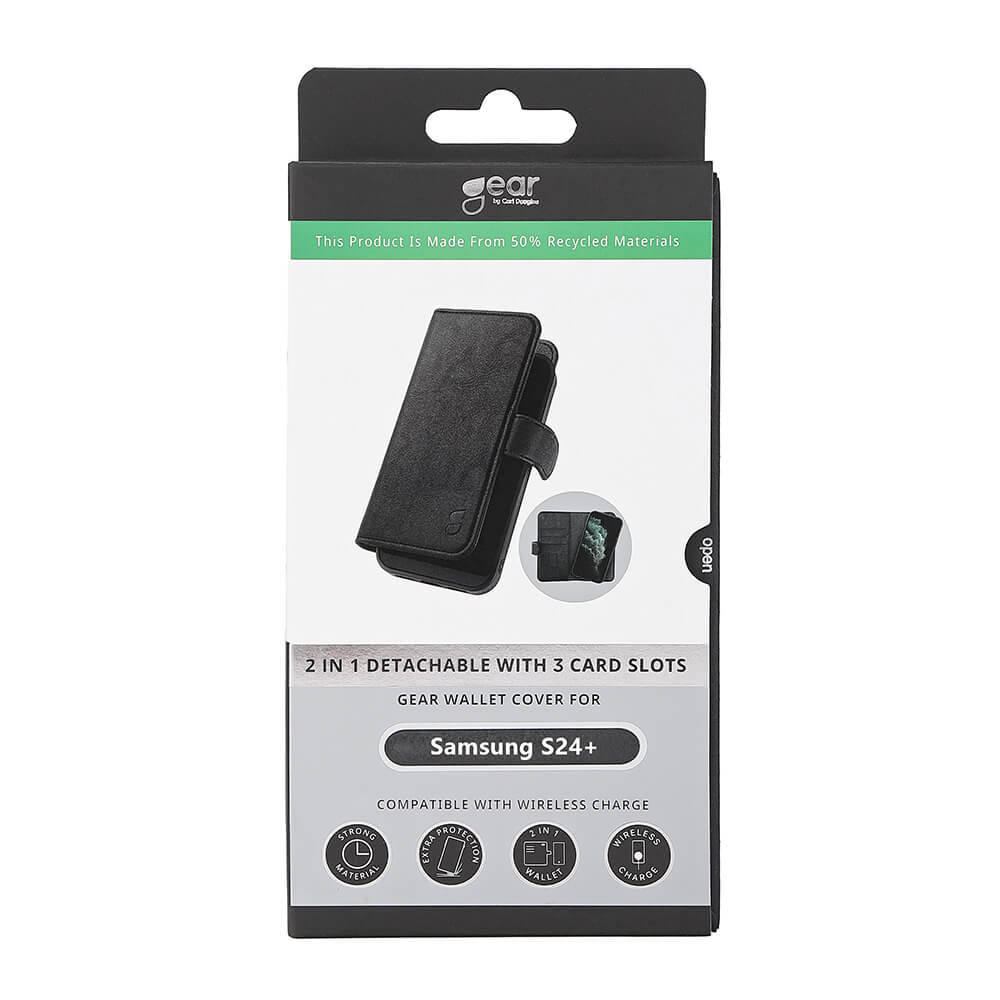 Gear Wallet Case 2-in-1 Black - Samsung S24+ – image 2