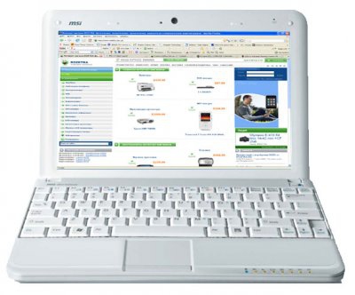 MSI Wind U100-027UA netbook Intel Pentium Mobile N270 – image 1
