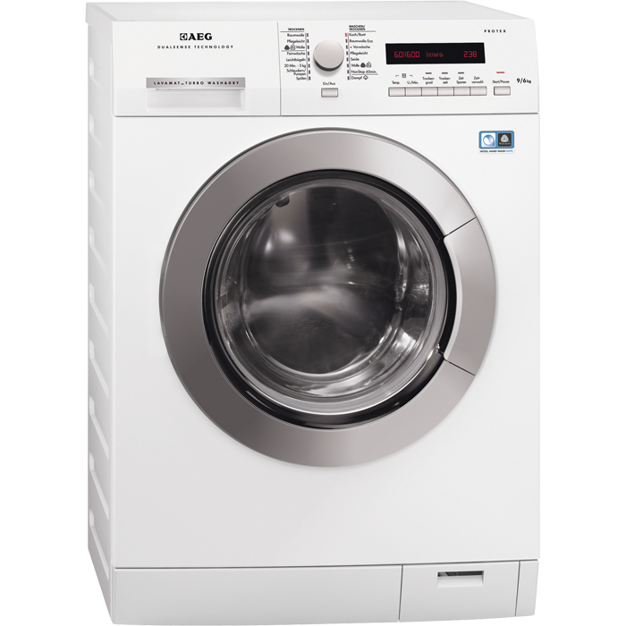 AEG L75694NWD washer dryer Freestanding Front-load White