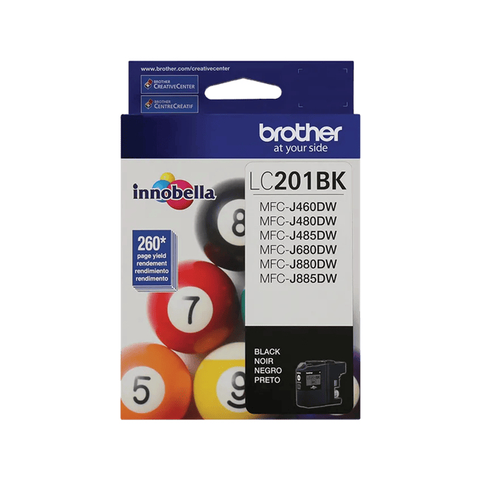 Brother LC201BK ink cartridge 1 pc(s) Original Standard Yield Black – image 4