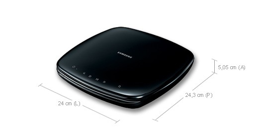 Samsung DVD-F1080 DVD/Blu-Ray player DVD recorder Black – image 2