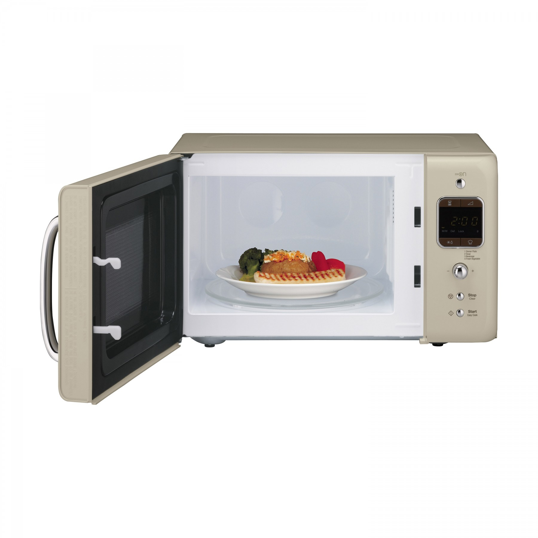 Daewoo KOR-6LBRC microwave Cream Solo microwave Countertop – image 7