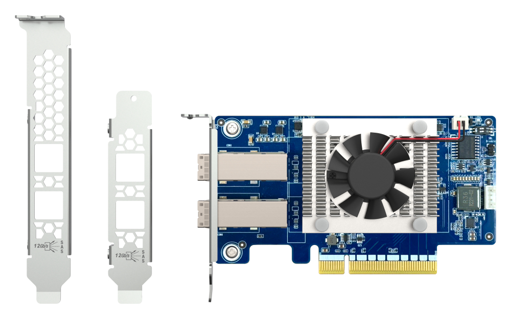 QNAP QXP-830S-3808 interface cards/adapter Internal Mini-SAS, SFF-8644 – image 2
