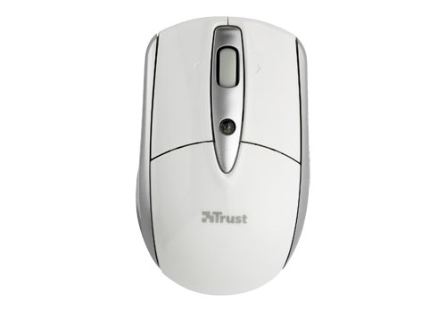Trust Retractable Laser Mini Mouse for Mac & Windows PC - White – image 3