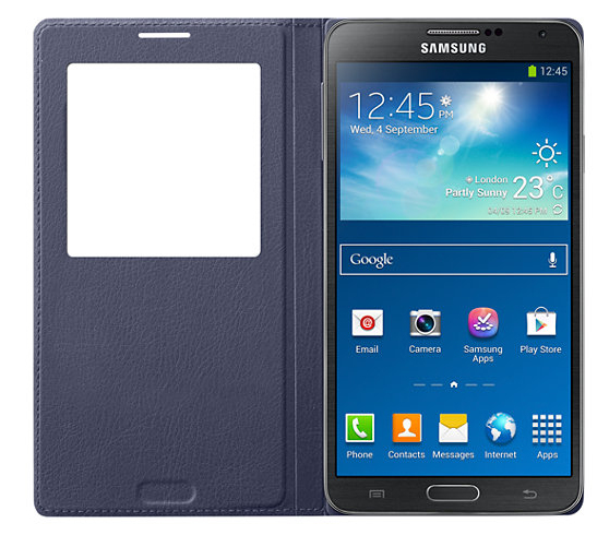 Samsung EF-CN900BVEGRU mobile phone case Folio Blue – image 3