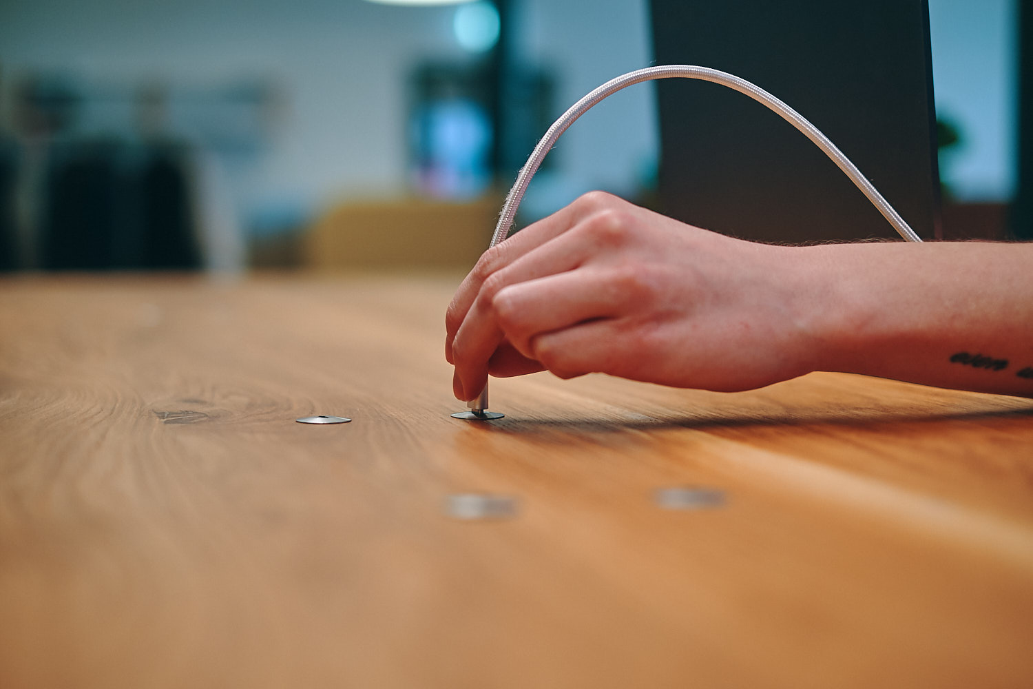 Resim Ochno O-DO-100-2 USB C Masa Montaj Hub