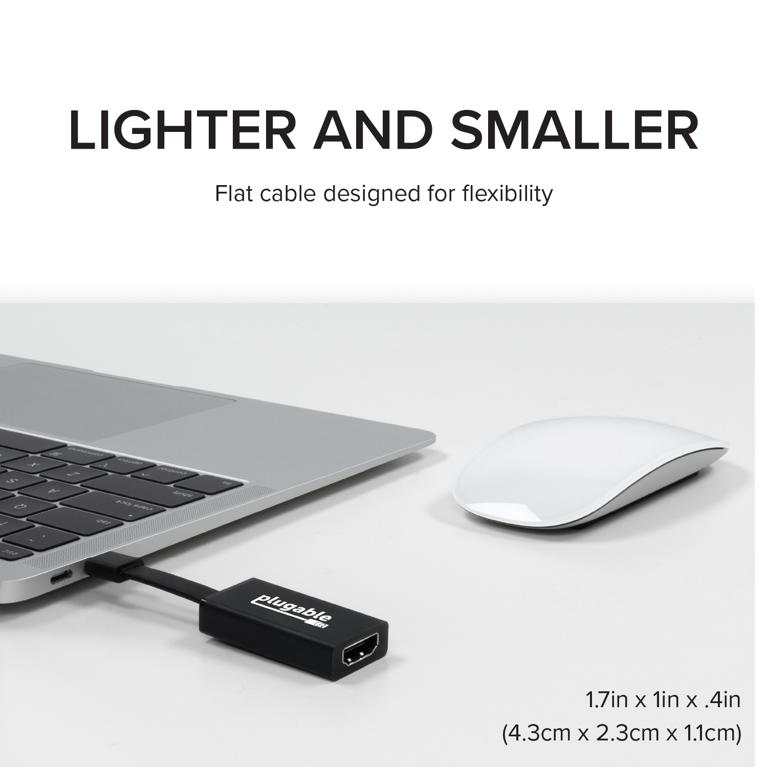 Plugable Technologies USB C to HDMI Adapter 4K – image 4