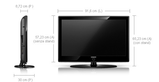 Samsung LE37A436 94 cm (37") HD Black – image 2