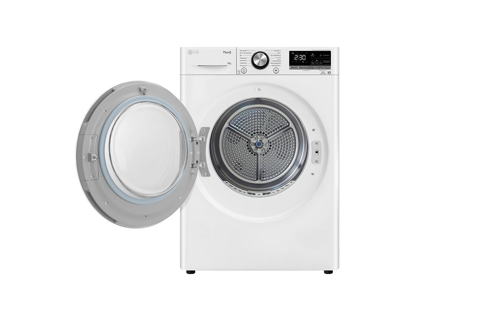 LG RT80V9W tumble dryer Freestanding Front-load – image 2