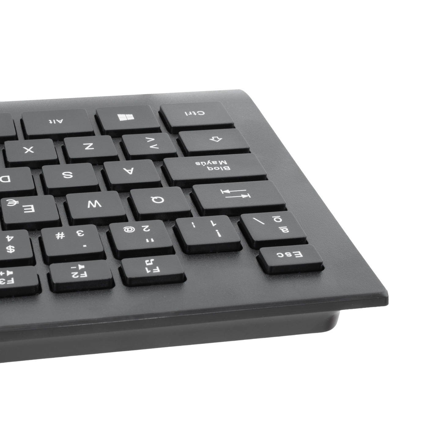 CoolBox COO-TEC01-U keyboard Home/Office USB QWERTY Spanish Black – image 3