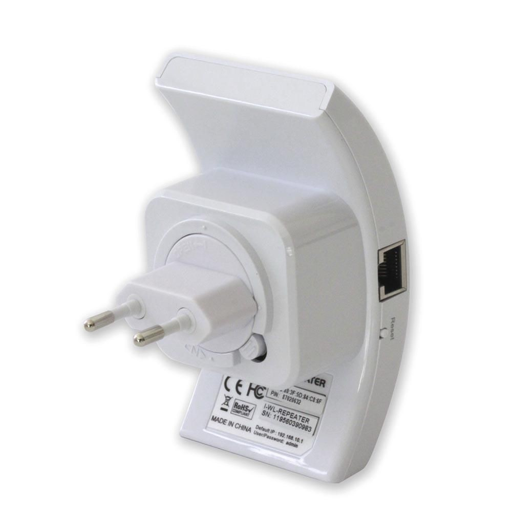 Techly 300N Wireless Repeater (Range Extender) with WPS I-WL-REPEATER – image 4