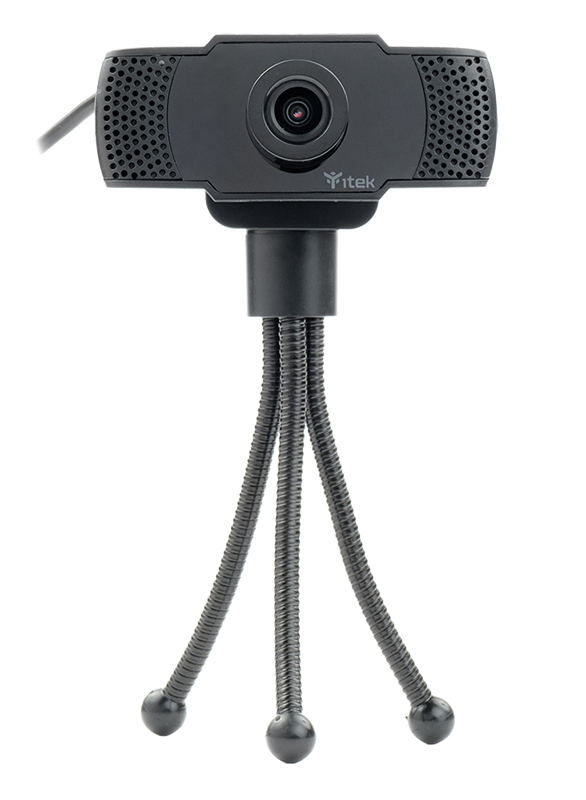 itek W300 webcam 1920 x 1080 pixels USB Black – image 1
