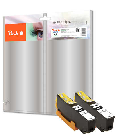 Peach 0F319184 ink cartridge 2 pc(s) Black