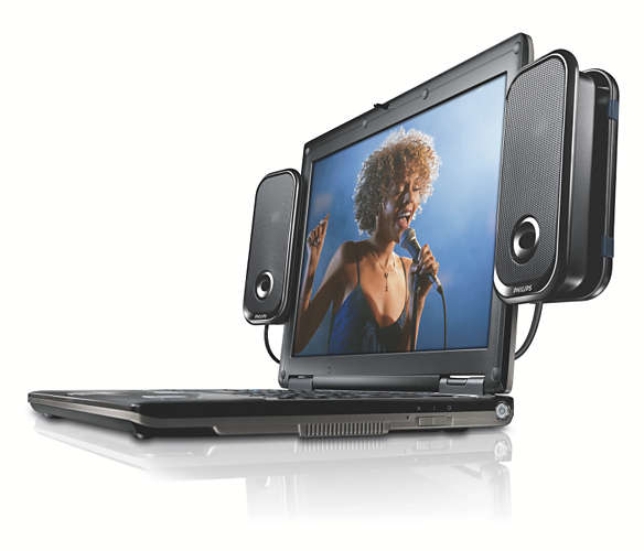 Philips SPA5200/27 loudspeaker Black Wired