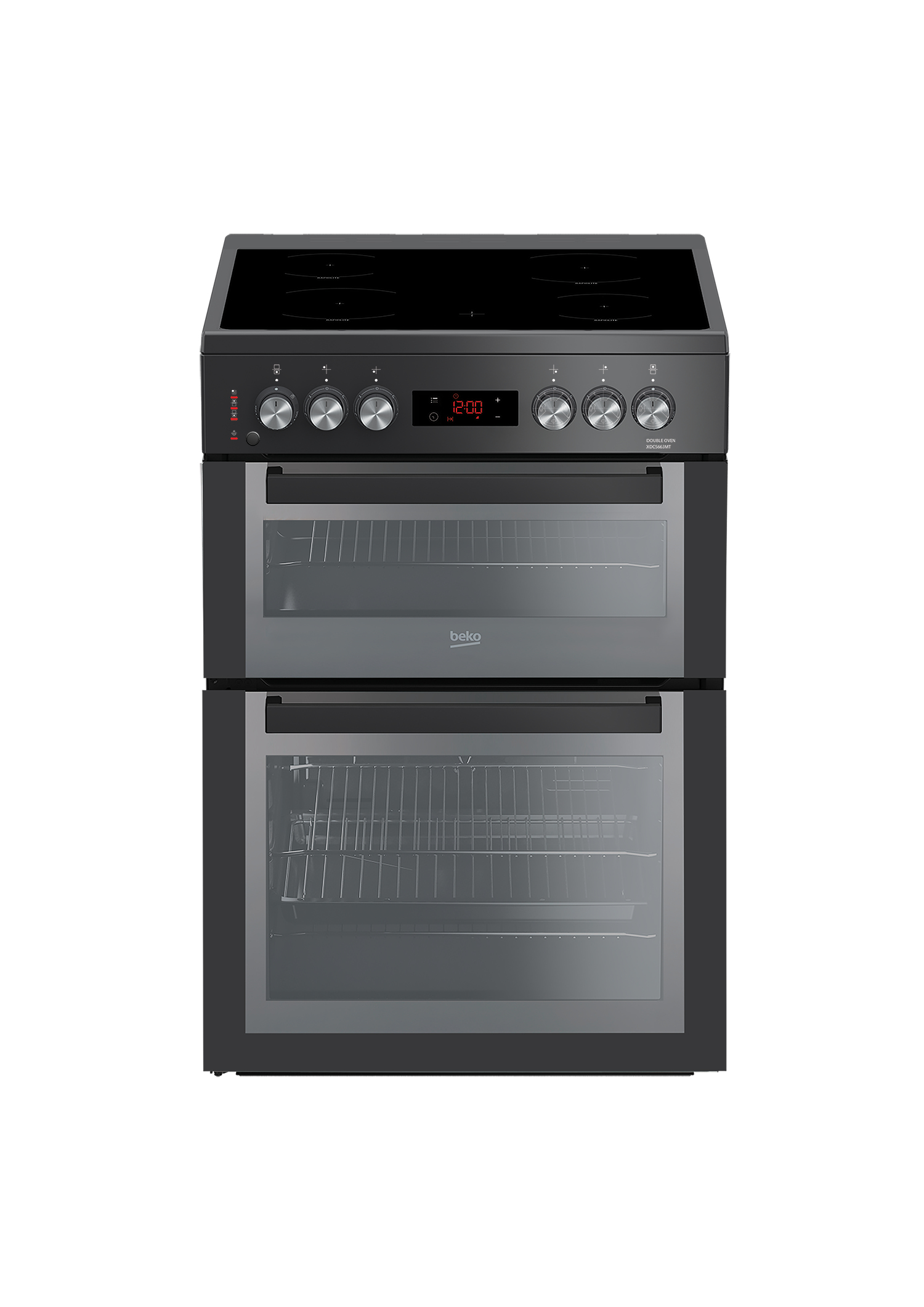 Beko XDCS663MT cooker Freestanding cooker Electric Ceramic hob Anthracite – image 8