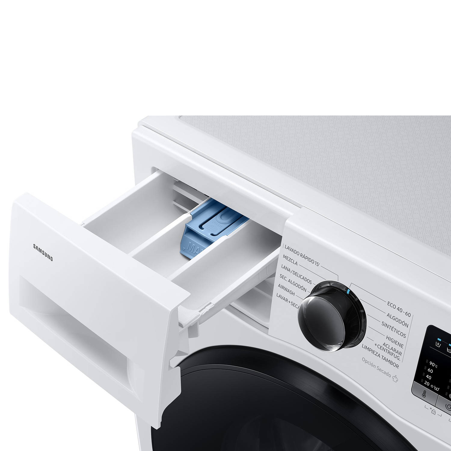 Samsung WD80HG4U04BEEC washer dryer Freestanding Front-load White – image 5