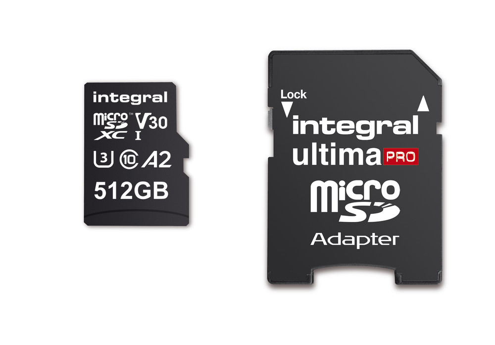 Integral 512GB MICRO SD CARD MICROSDXC UHS-1 U3 CL10 V30 A2 UPTO – image 2