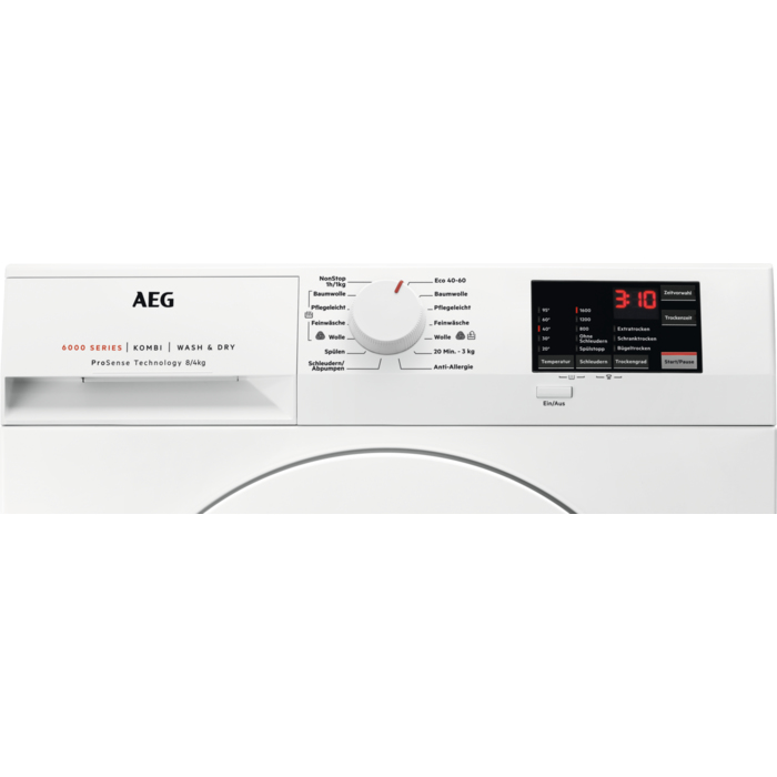 Electrolux L6ECOWT washer dryer Freestanding Front-load White – image 7