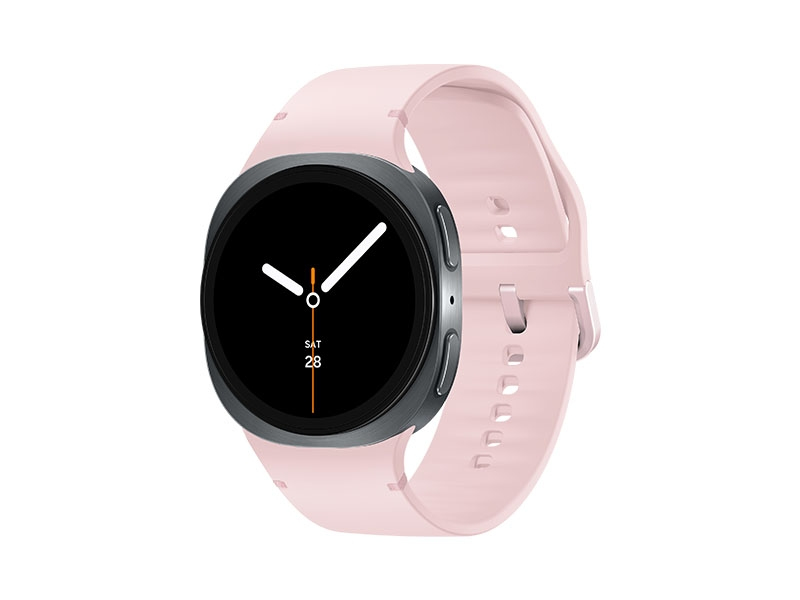 Samsung Galaxy Watch 8, Bluetooth, 40mm, Sport Band, Graphite, S/M + Sport Band, Pink, M/L – image 1