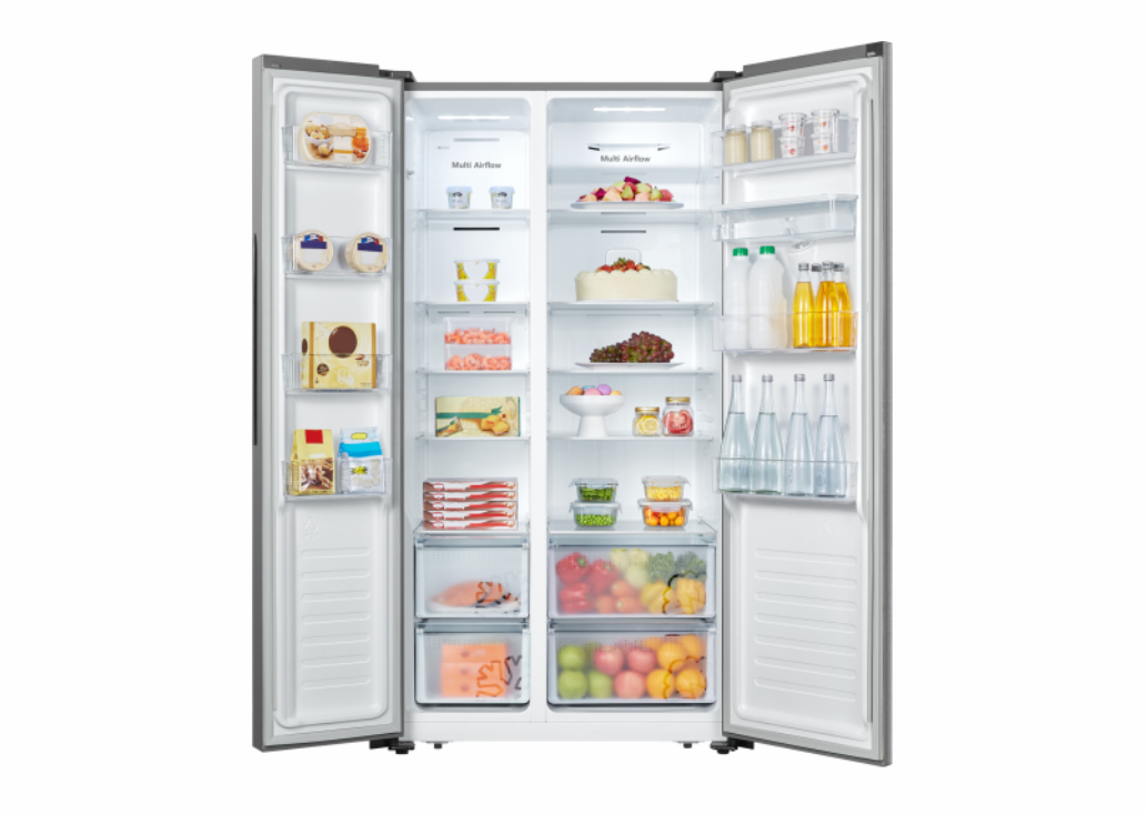 Hisense RS677N4WIF side-by-side refrigerator Freestanding – image 4