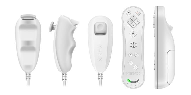 Konix 3328170258449 Gaming Controller White Motion controller Analogue / Digital Nintendo Wii U, Wii – image 3
