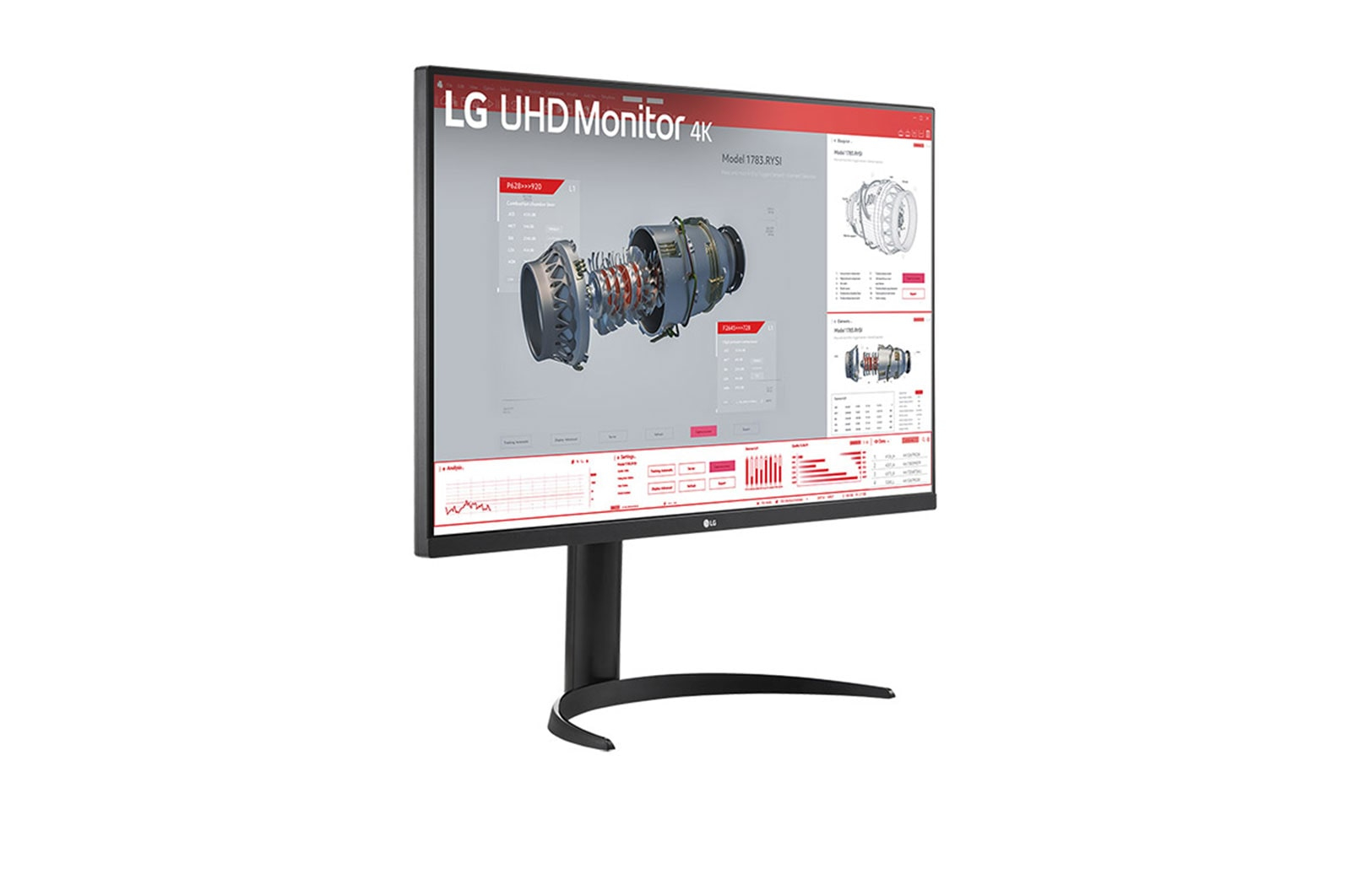 LG 32BR55U-B computer monitor – image 3