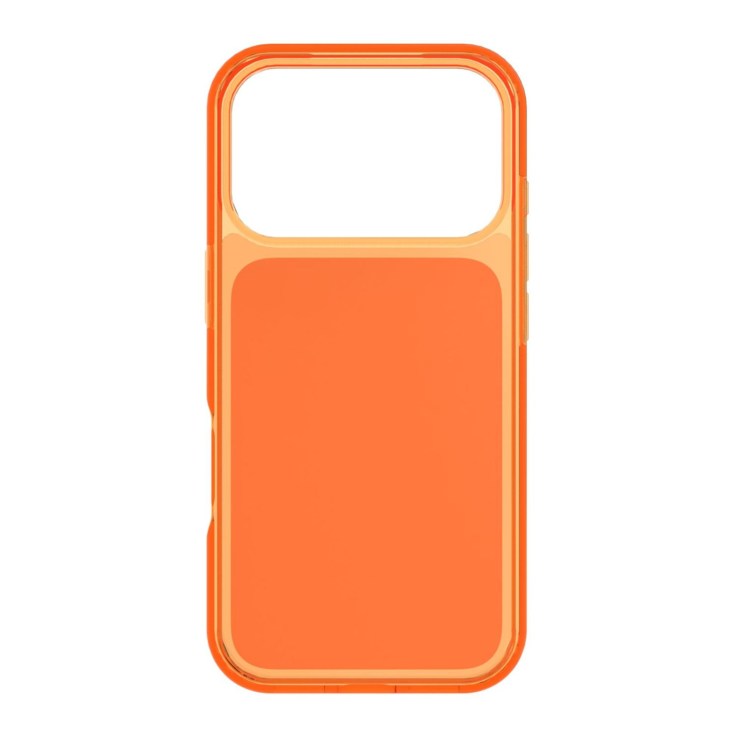 Funda móvil - CellularLine Cube Mag, Apple, iPhone 17 Pro, Naranja