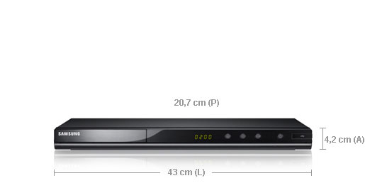 Samsung DVD-C450 DVD/Blu-Ray player DVD player Black – image 2