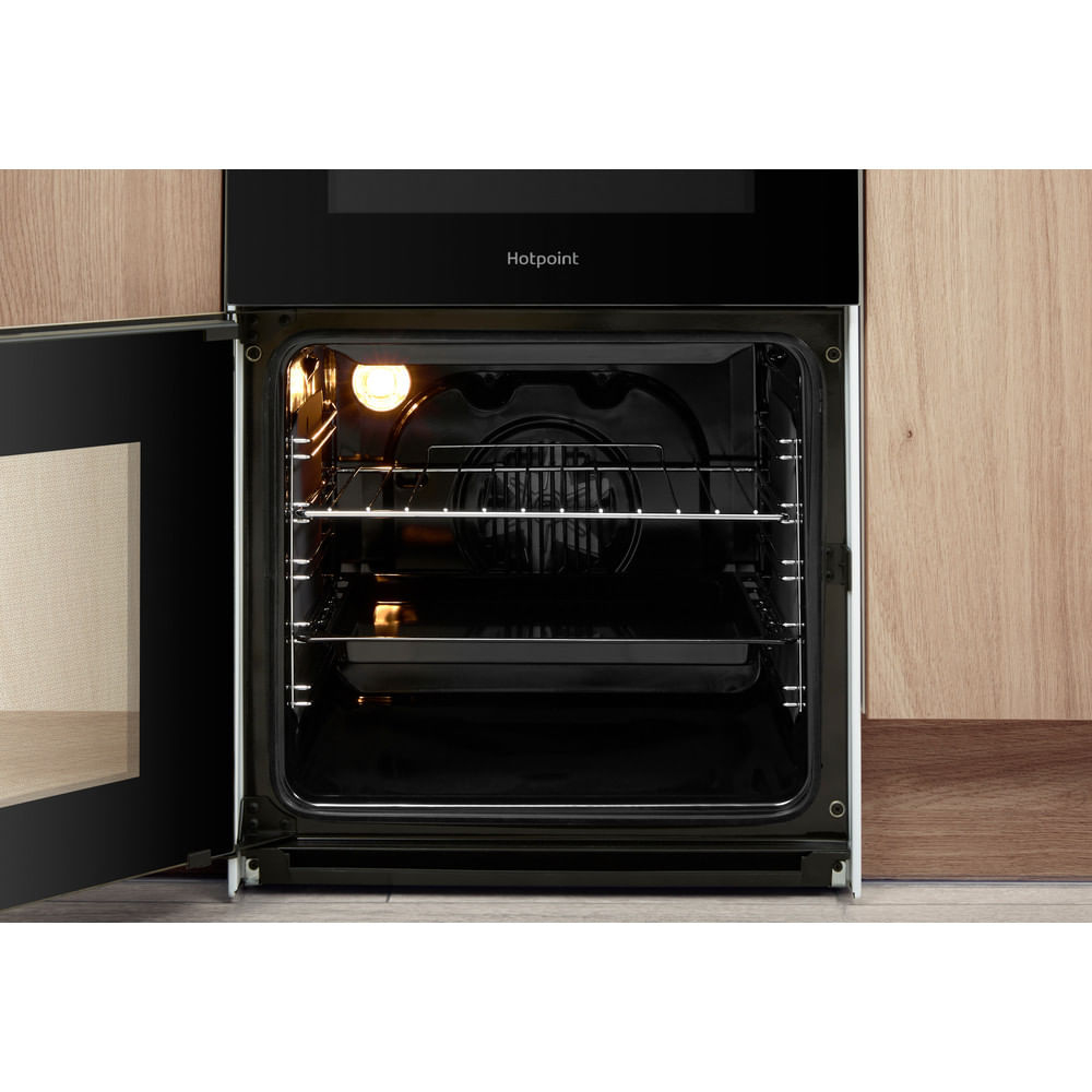 Hotpoint HD5V92KCW Freestanding cooker Electric Ceramic hob White – image 9