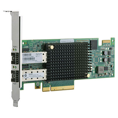 HP SN1000E 16Gb 2-port PCIe Fibre Channel Host Bus Adapter