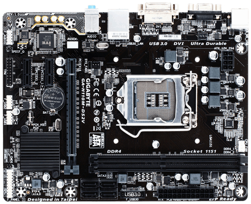 GIGABYTE GA-H110M-DS2V – image 3