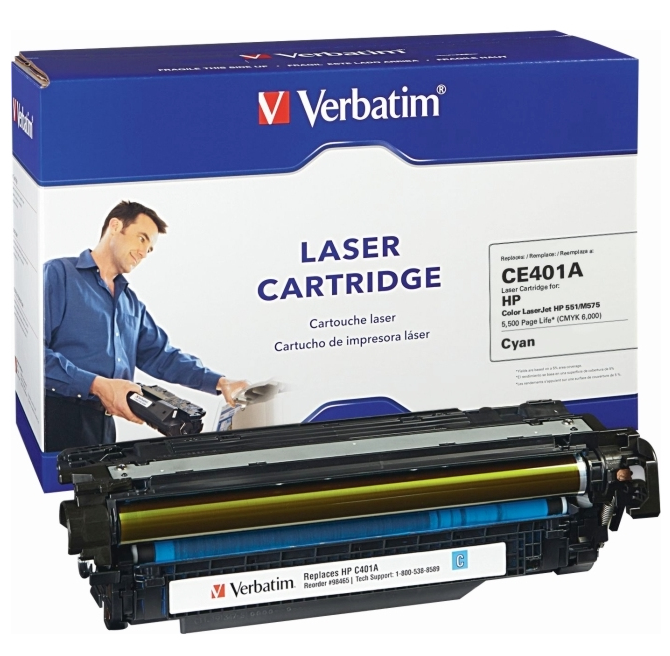 Verbatim 98465 toner cartridge 1 pc(s) Cyan