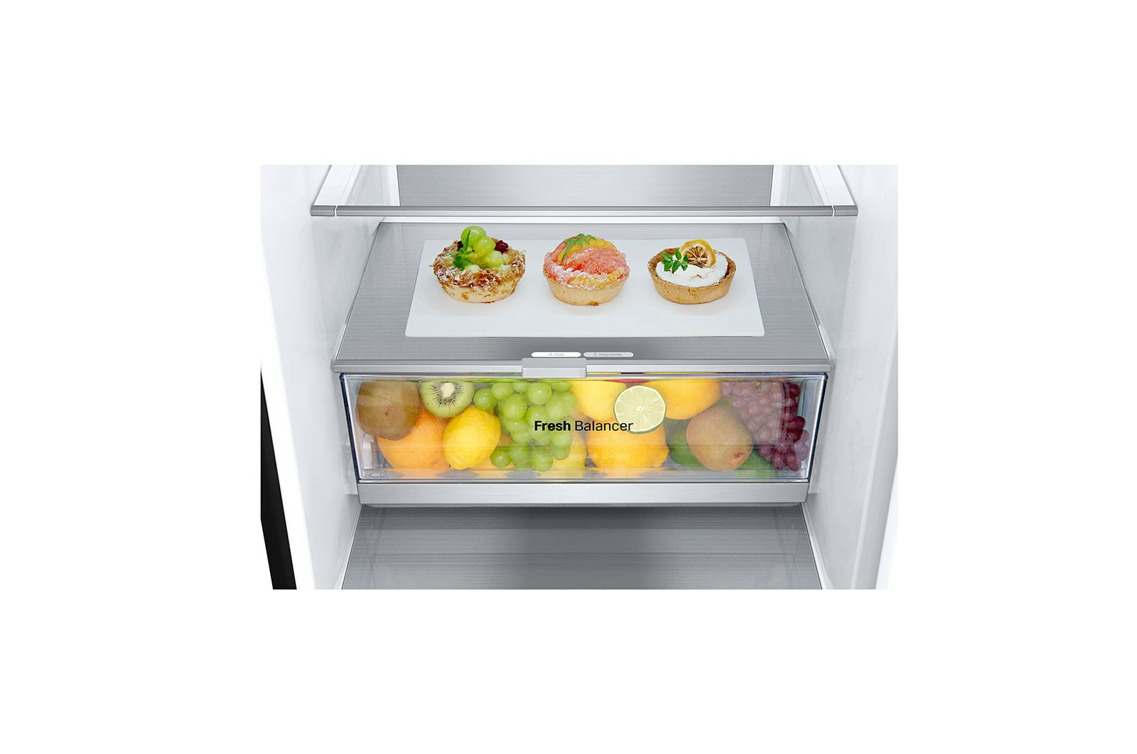 LG GBV7280AEV combi-fridge Freestanding – image 5