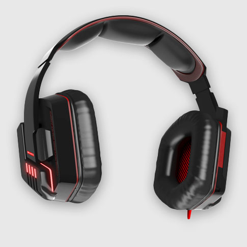 Mars Gaming MH4V2 headphones/headset Wired Head-band Black – image 1