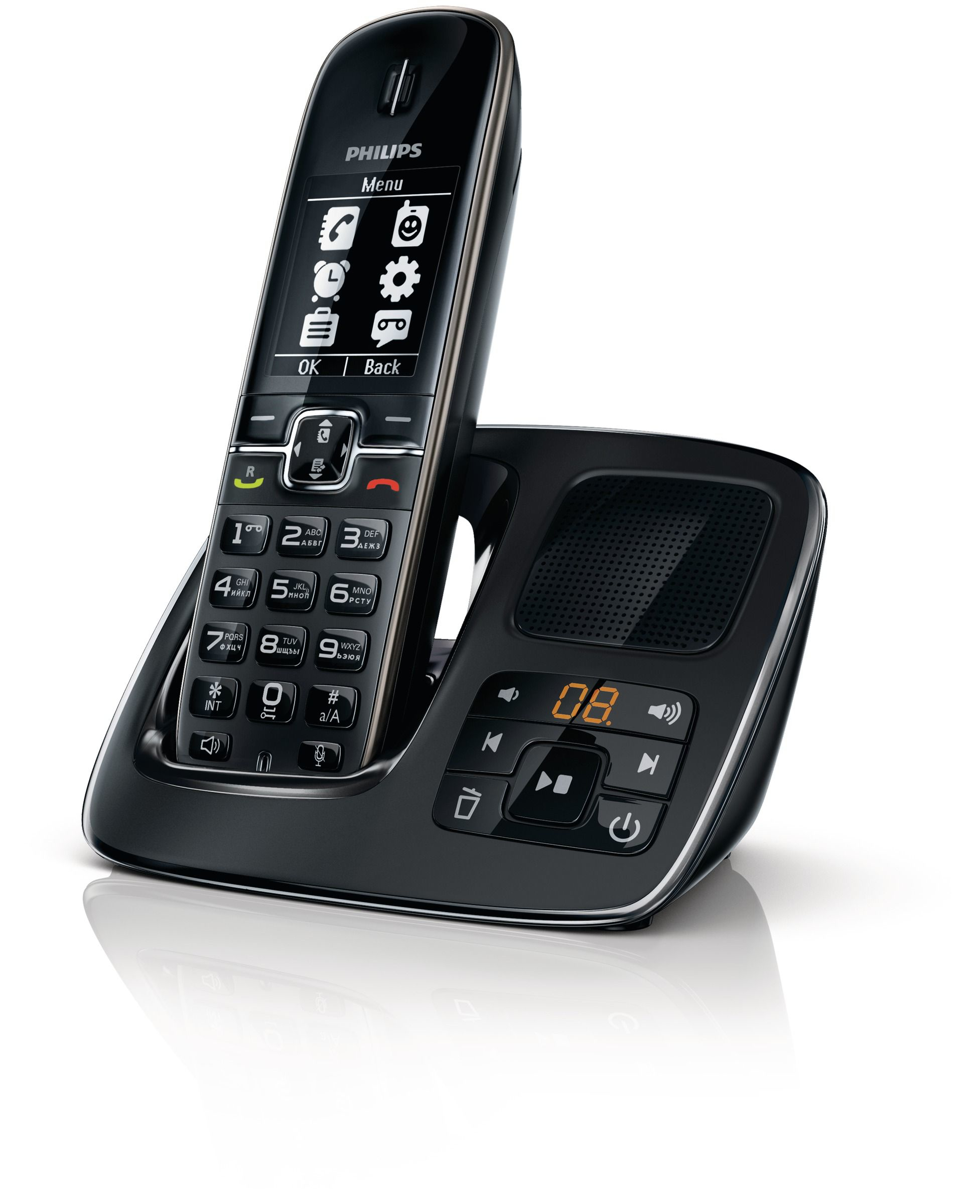 Philips BeNear CD4951B/51 telephone DECT telephone Caller ID Black – image 1