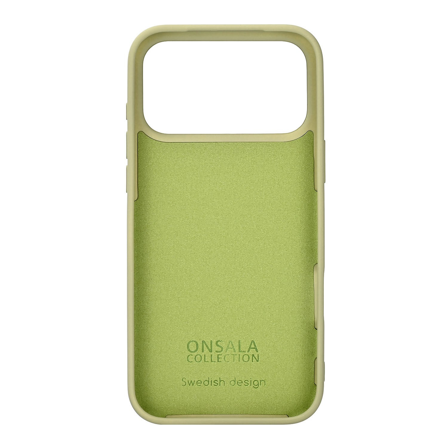 Onsala Phone Case with Silicone Feel Lime - iPhone 17 Pro Max/18 Pro Max – image 3