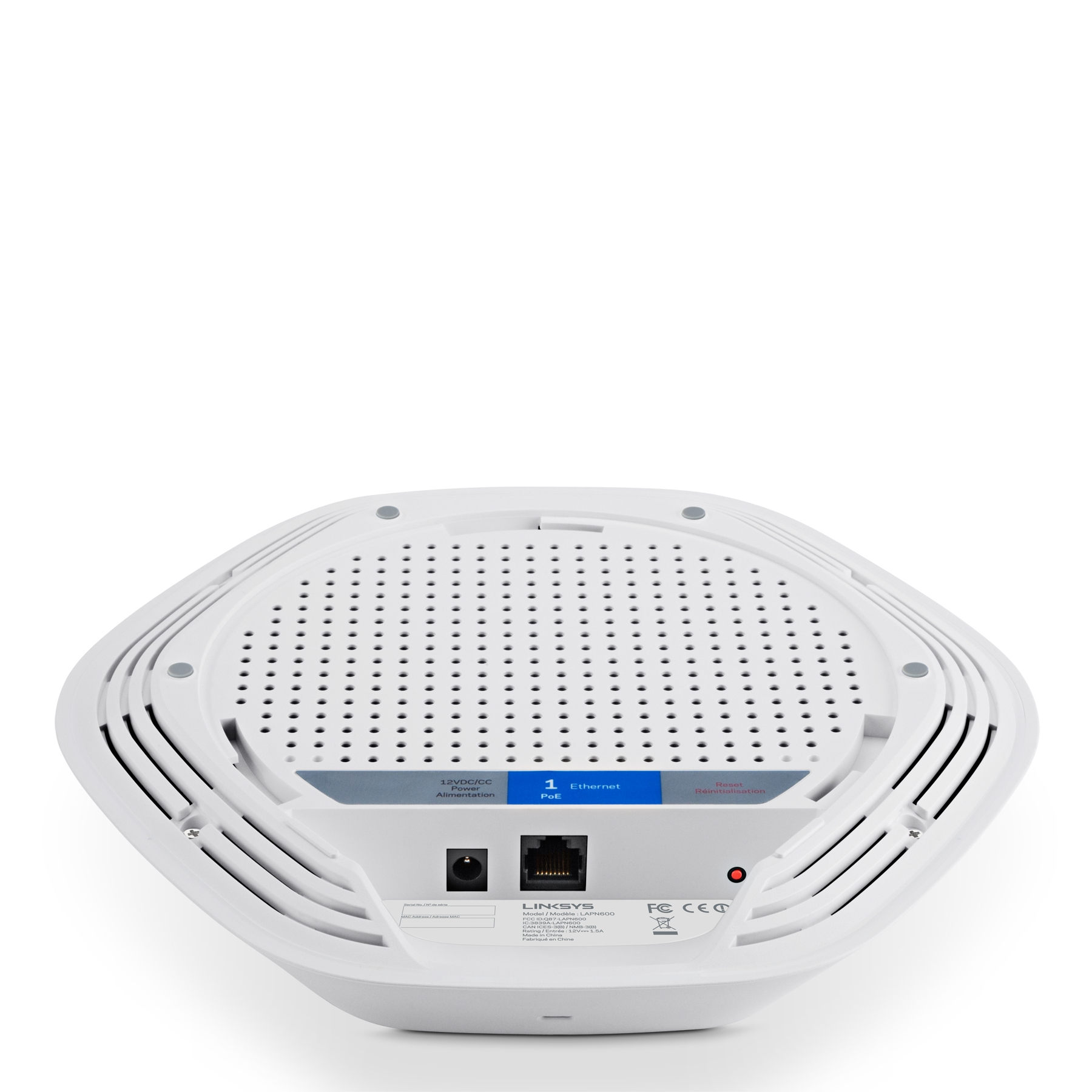 Linksys Wireless-N600 Dual Band Access Point with PoE (LAPN600) – image 3