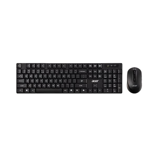 Acer Combo Set, Wireless Keyboard and Mouse AAK400, Rubber Dome Key Switch, RF