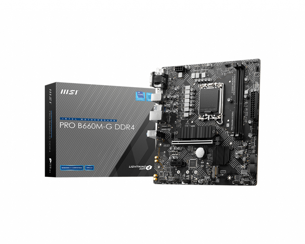 MSI PRO B660M-G DDR4