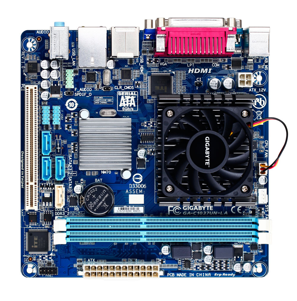 GIGABYTE GA-C1037UN-LA (rev. 1.0) – image 2