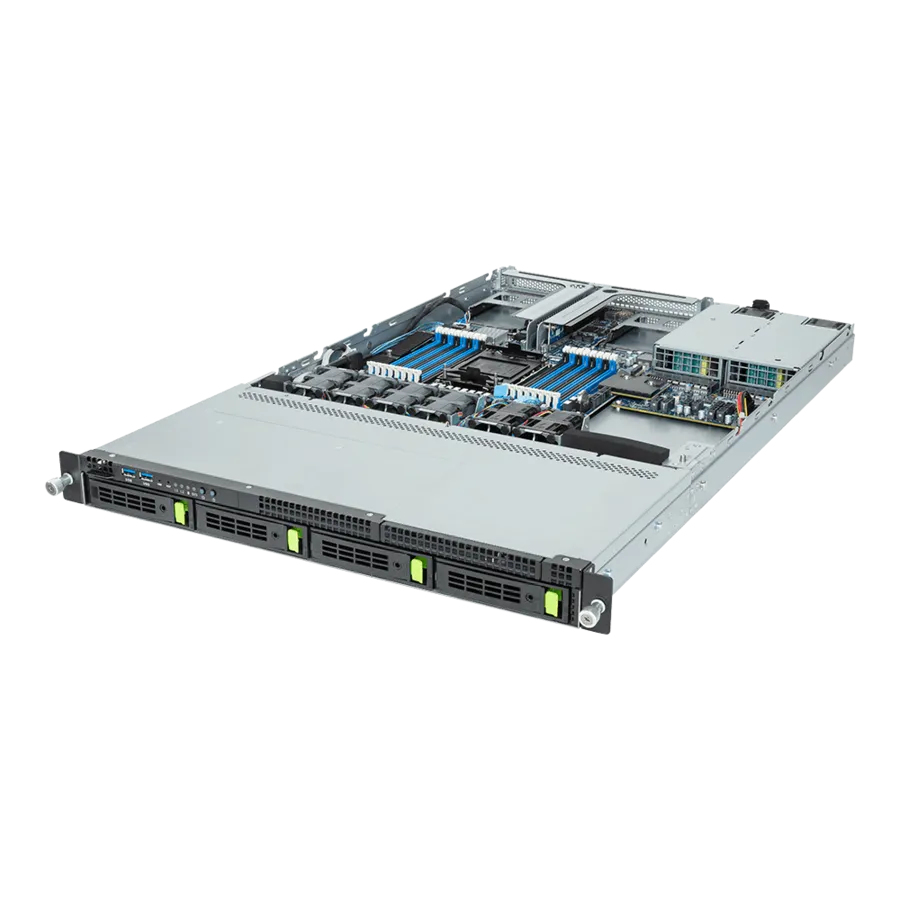 GIGABYTE R163 Intel C741 LGA 4677 (Socket E) Rack (1U)