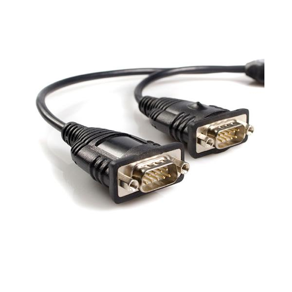 StarTech.com 2 Port USB to RS232 Serial DB9 Adapter Cable – image 2
