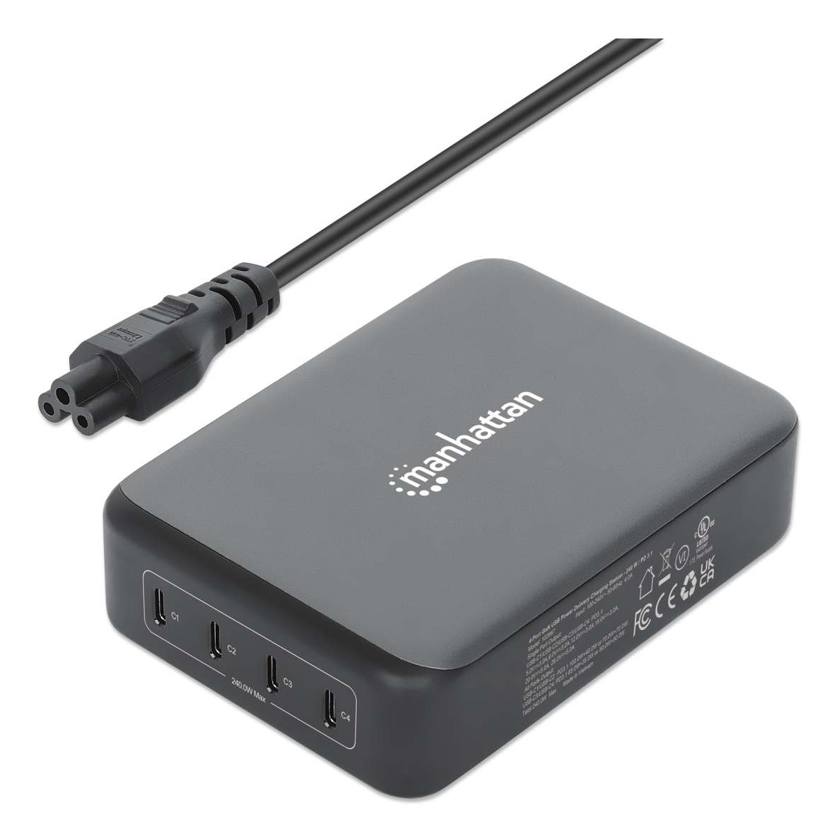 Manhattan 4-Port GaN USB Power Delivery Charging Station – image 4