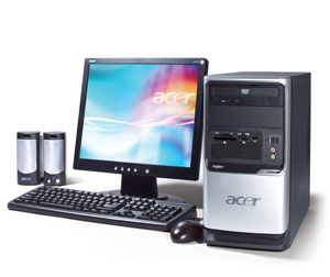 Acer Aspire T660 & 19" Widescreen LCD – image 1
