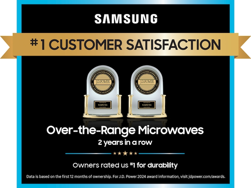 Samsung ME21DG6700SRAA microwave Stainless steel Solo microwave Over the range – image 8