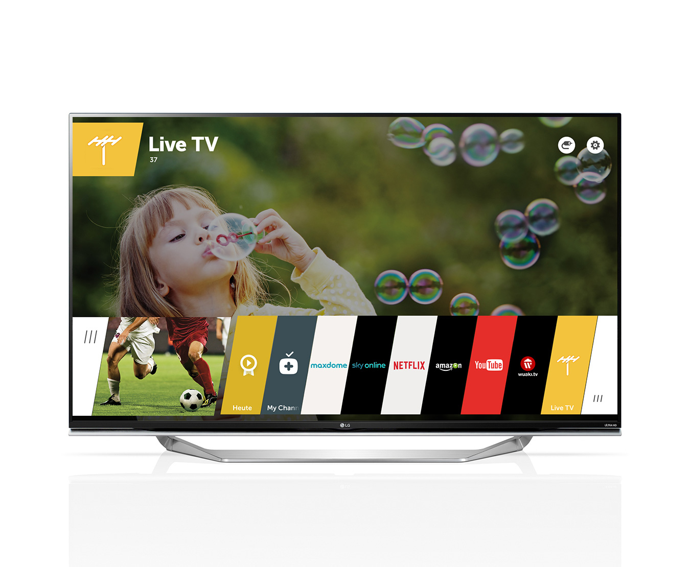 LG 65UF8559 TV 165.1 cm (65") 4K Ultra HD Smart TV Wi-Fi Black, Silver – image 2