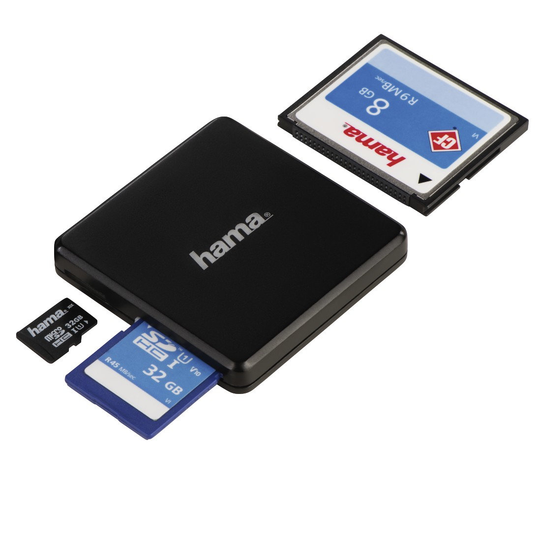 Hama 00124156 card reader USB 3.2 Gen 1 (3.1 Gen 1) Type-A Black – image 4