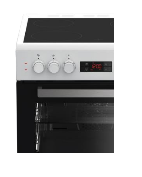 Beko FZE67300WCS cooker Freestanding cooker Electric Electric grill Black, White – image 4