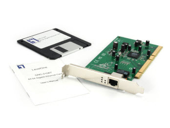 LevelOne 32-/64-bit Gigabit Ethernet PCI Card – image 4