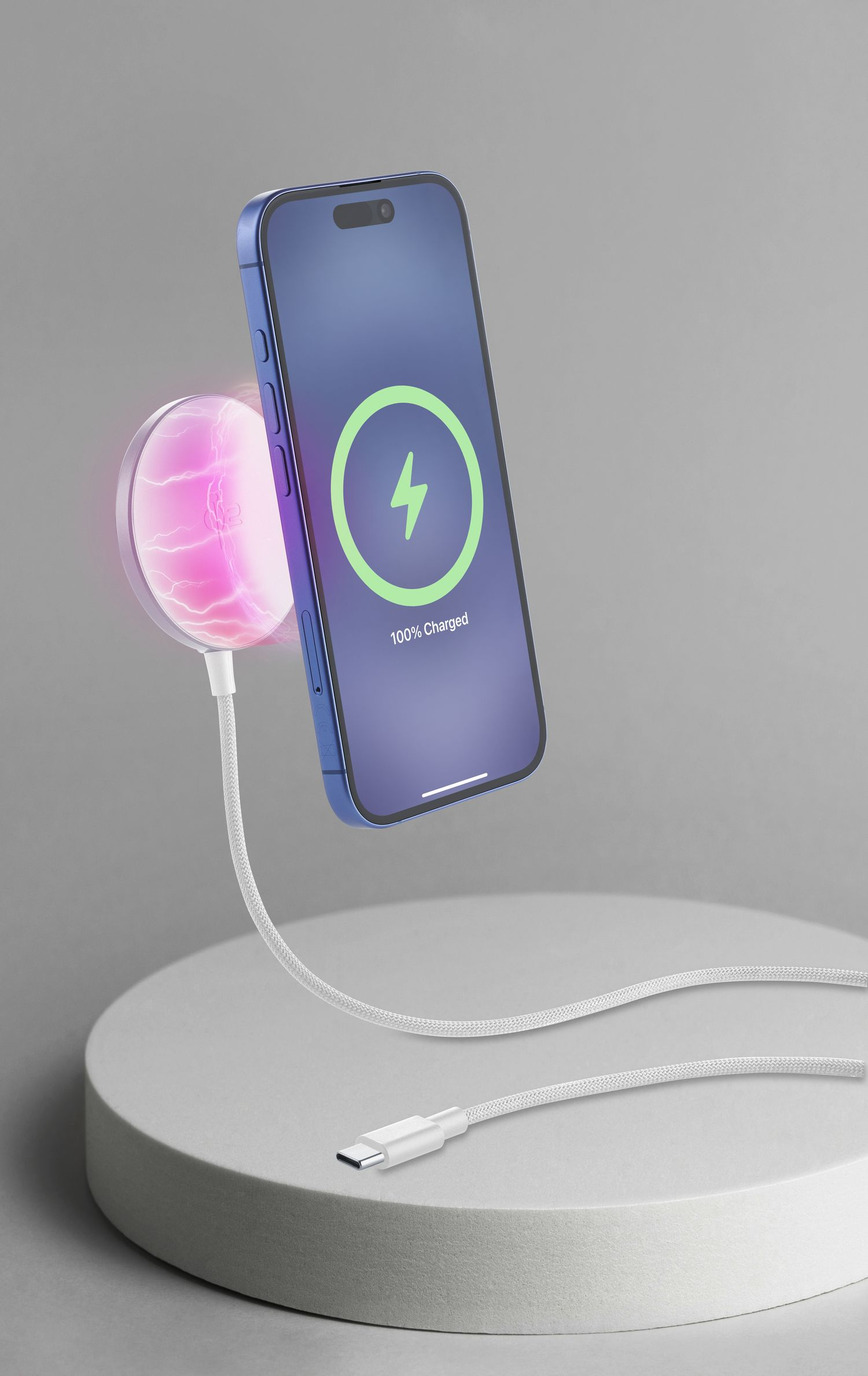 Cellularline Mag Qi2 Wireless Charging Pad – image 5